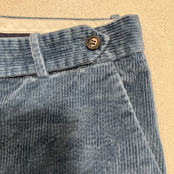Theory metal blue used Corduroy pants size 8 - Picture 15 of 16